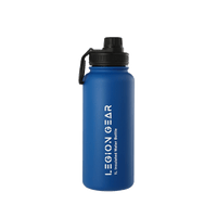 Small Insulated Cooler Bag & Bottle Bundle - Blue