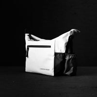 Small Insulated Cooler Bag & Bottle Bundle - White