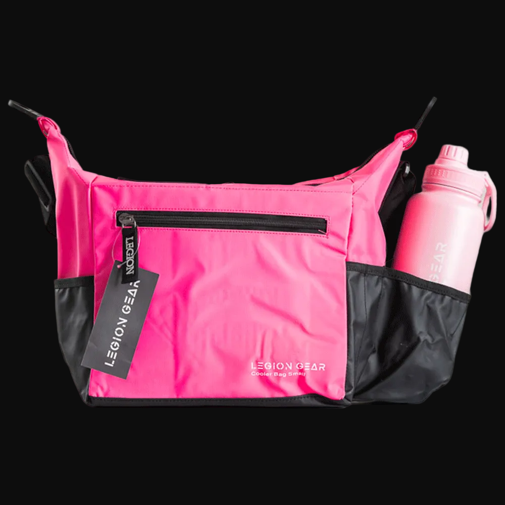 Small Insulated Cooler Bag V2 - Pink - Seconds