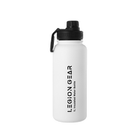 Small Insulated Cooler Bag & Bottle Bundle - White
