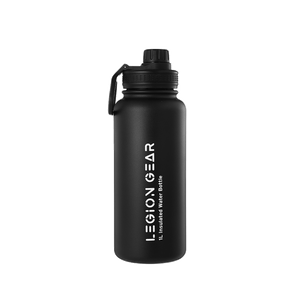 Legion Gear 1000ml Vacuum Insulated Bottle - Black