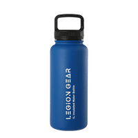 Small Insulated Cooler Bag & Bottle Bundle - Blue