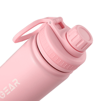 Small Insulated Cooler Bag & Bottle Bundle - Pink
